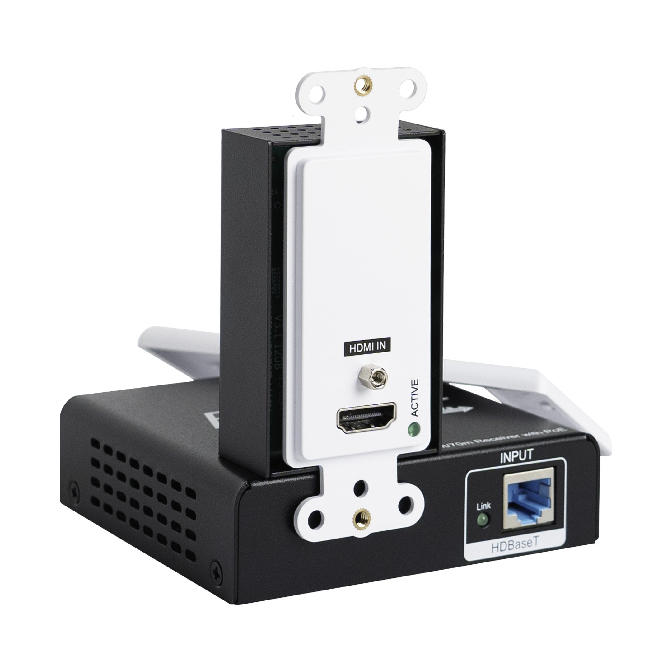 Vanco EVWP3000 HDBaseT Extender Set with Wall-Plate Transmitter