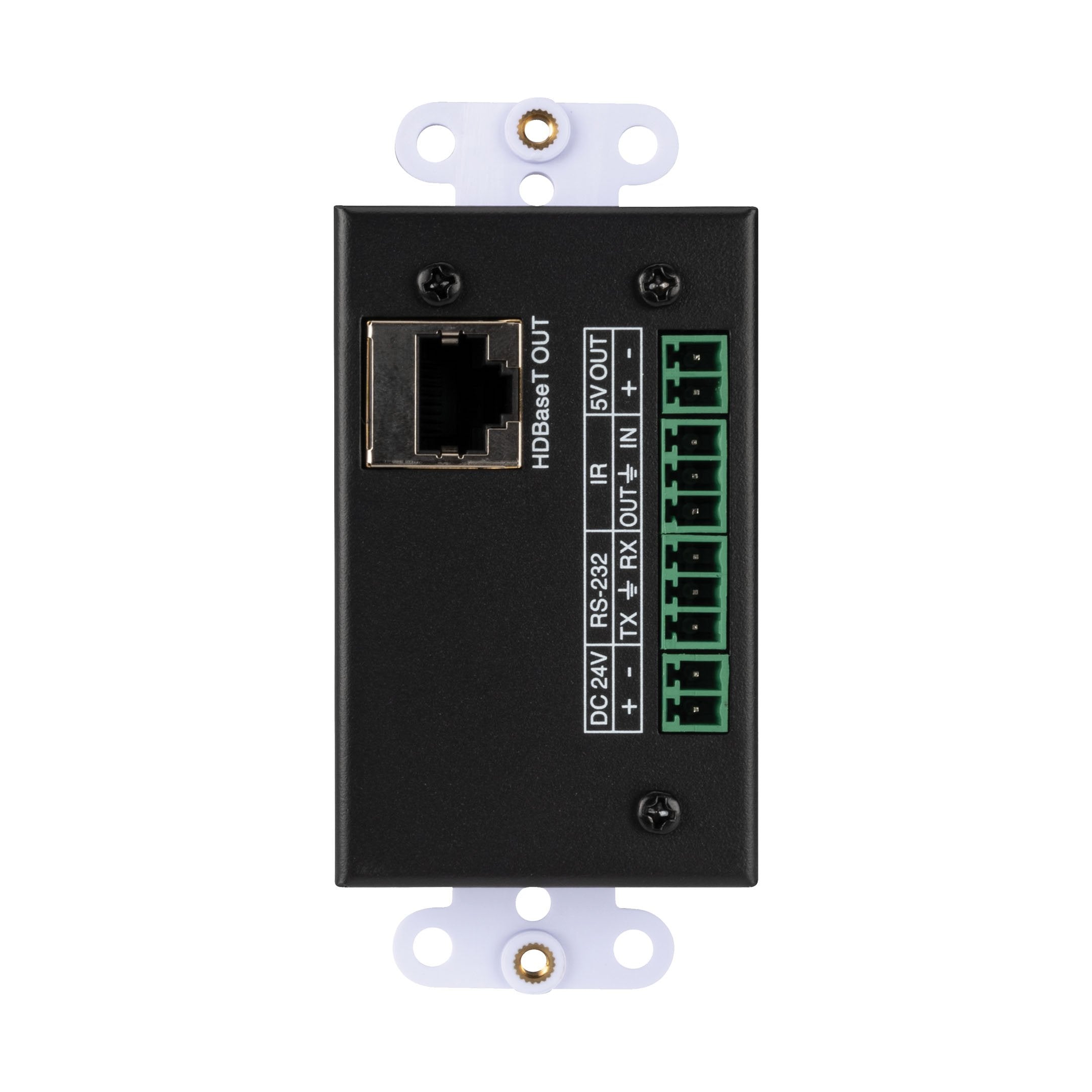 Vanco EVWP3000 HDBaseT Extender Set with Wall-Plate Transmitter