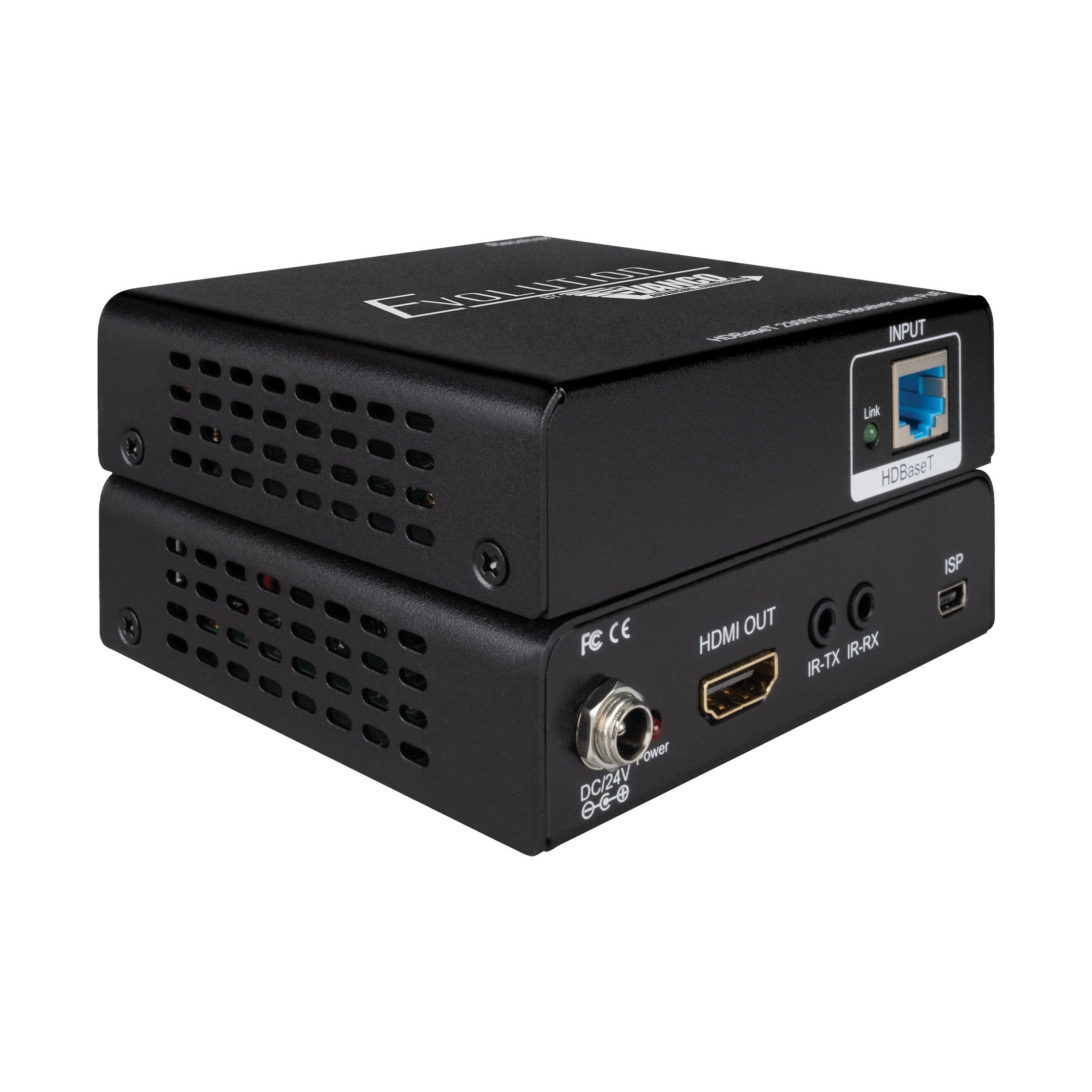 Vanco EVWP3000 HDBaseT Extender Set with Wall-Plate Transmitter