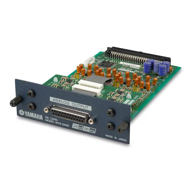 Yamaha CIS MY8-DA96 8-CH, 24-bit/96kHz Analog Line-Level Output Card