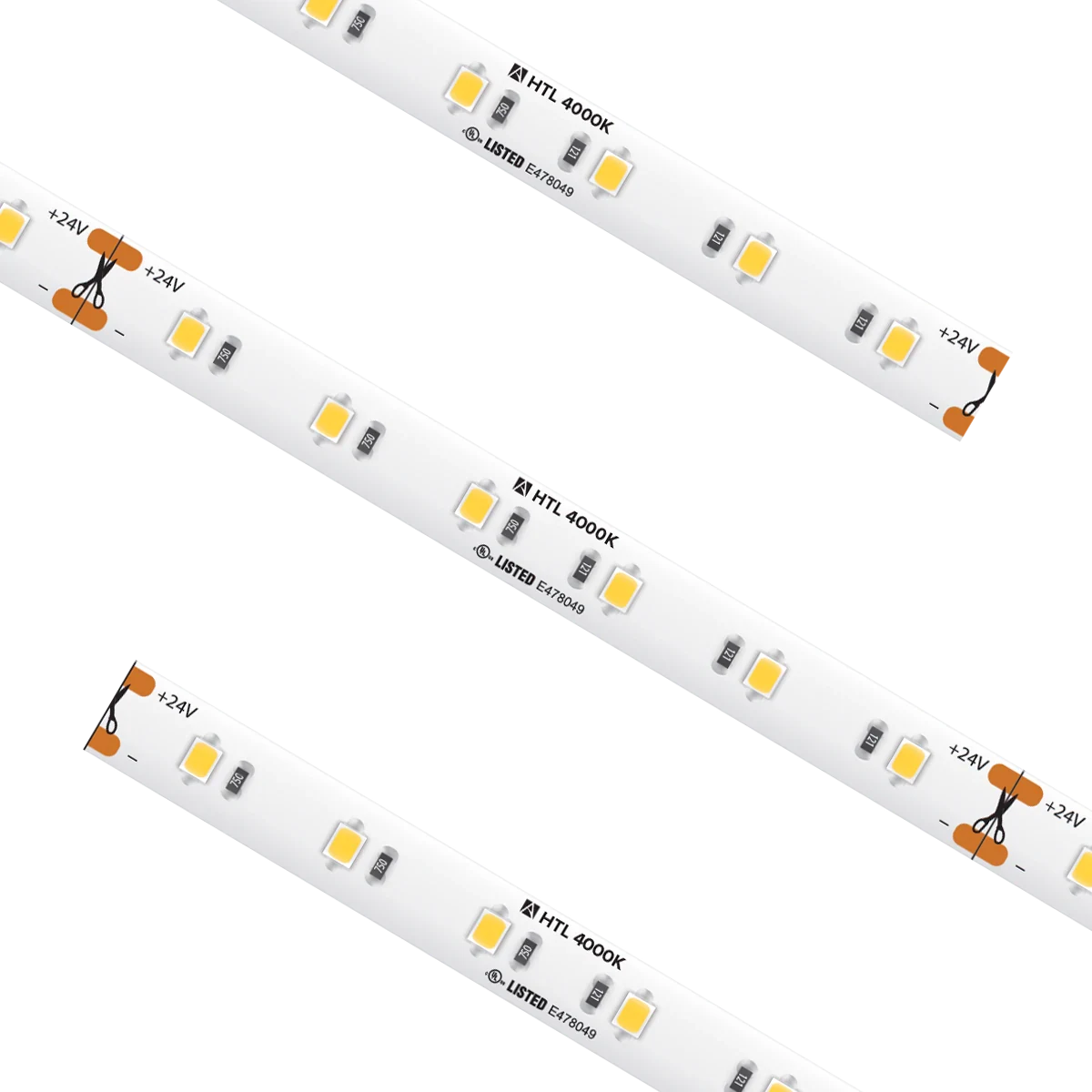 Proluxe PLX-HTL54-40K-24V-100 HIGH GRD TRULUX, IP54, 24V, 4000K,100FT RL, 4.6W/FT,94+CRI, IP54, 3.94" CUT
