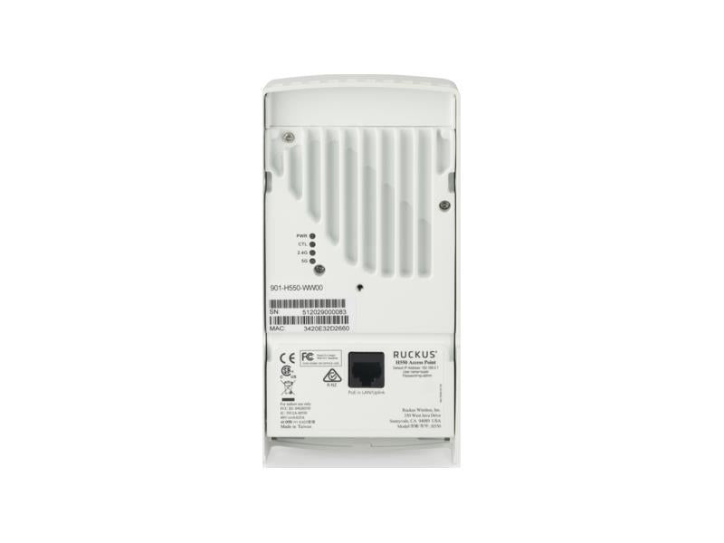 Ruckus 9U1-H550-US00 UNLEASHED H550 US 11AX WALLPLATE  2X2:2