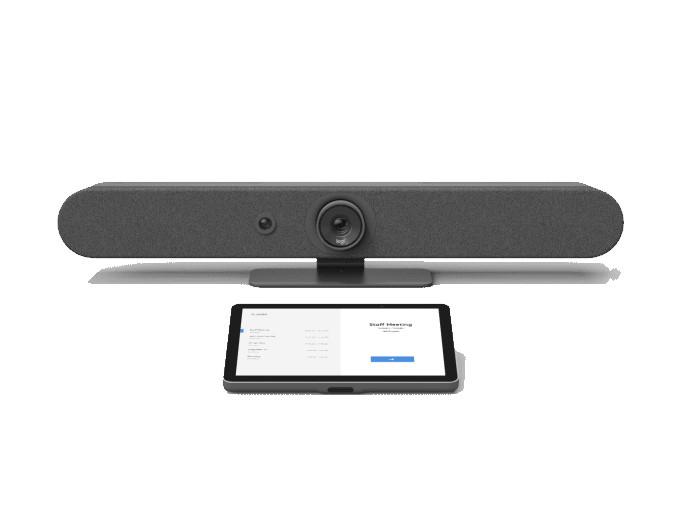 Logitech Rally Bar Mini + TAP IP Graphite Appliance Bundle for Small Video Meeting Rooms with Zoom, RingCentral & Microsoft Teams on Android