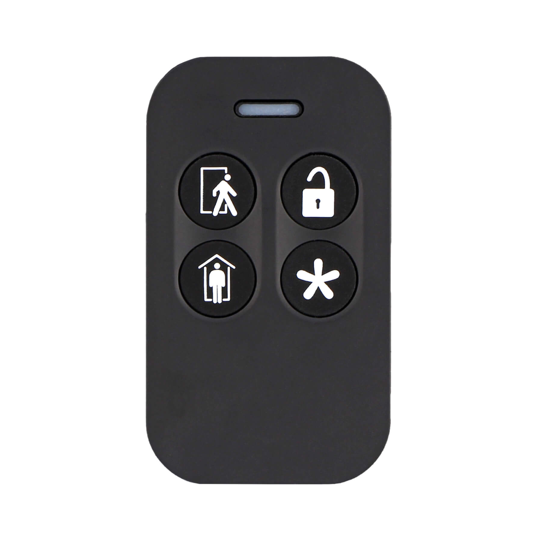 2GIG 4-Button Key Ring Remote, 345MHz 2GIG-KEY100-345