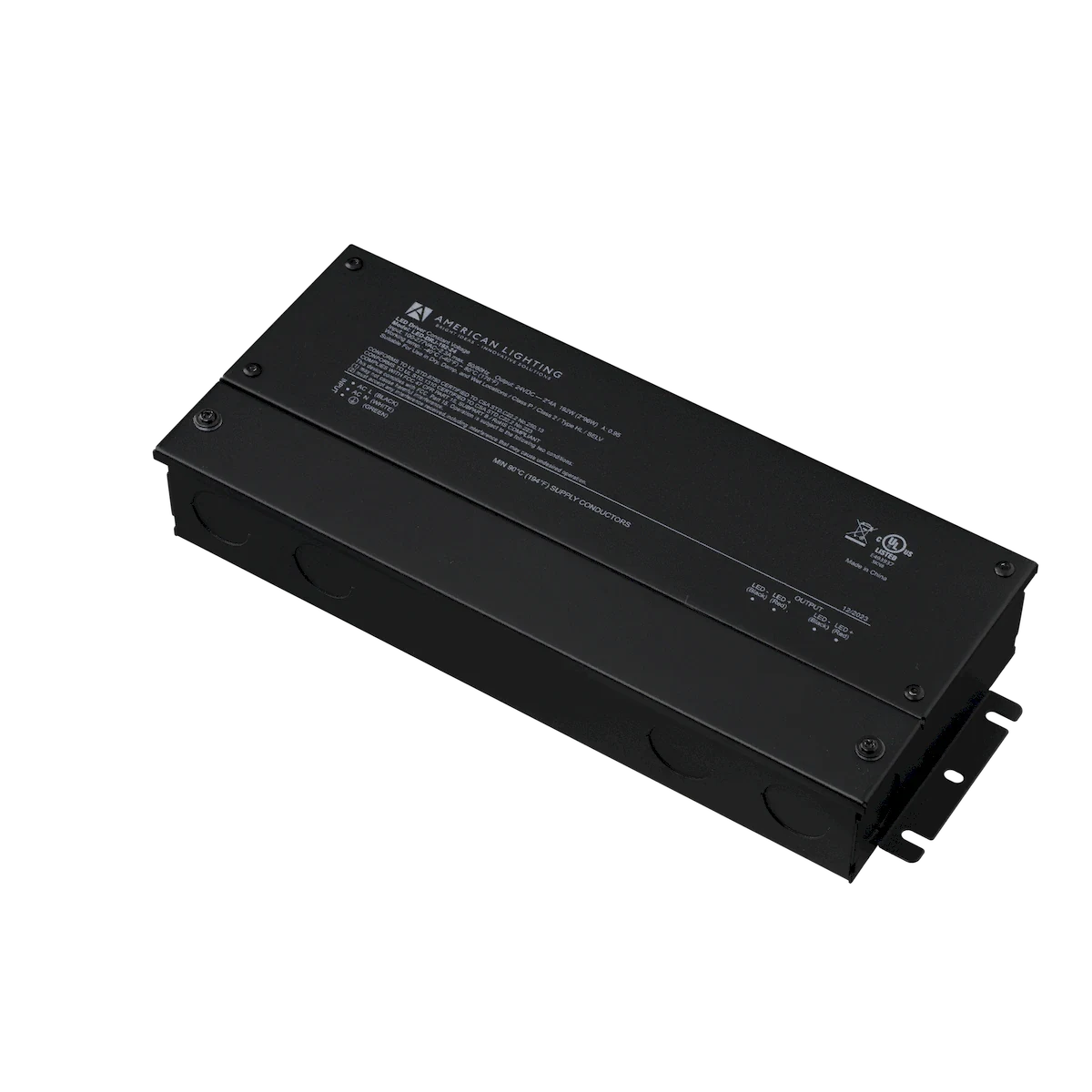 Proluxe PLX-LEDDRJ24V-192 LED-DRJ SERIES 24V DC, 192W(2X96W), NON-DIMMABLE LED DRIVER W/JUNCTION BOX