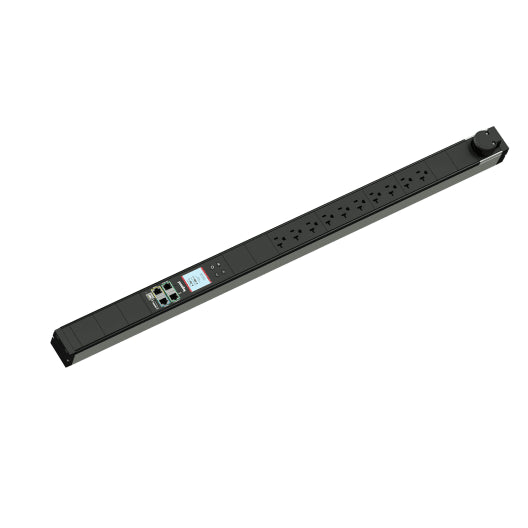 Middle Atlantic LP-41100 Vertical ZeroU Network Metered PDU, 10 Outlet