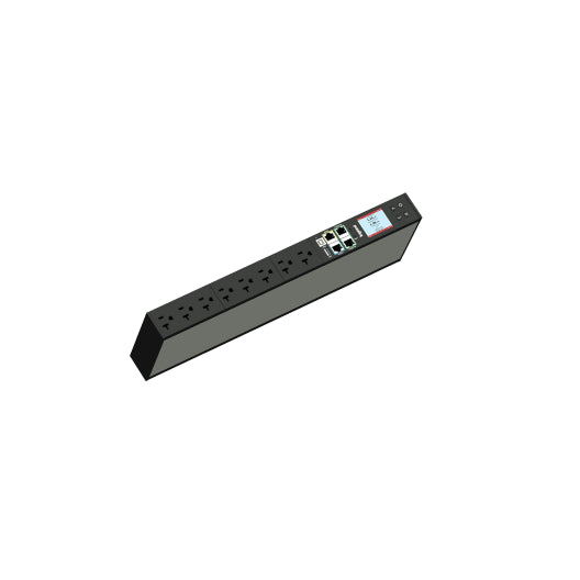 Middle Atlantic Horizontal Rackmount Network Metered PDU, 8 Outlet