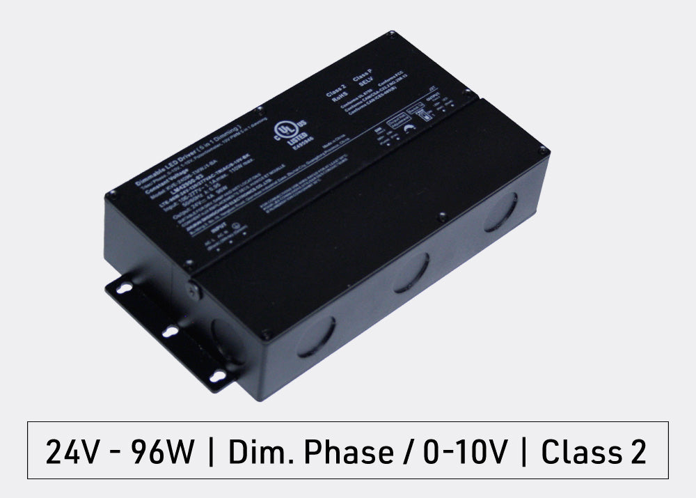 Lumentruss 96W Universal 24V LED Driver, 120/277V