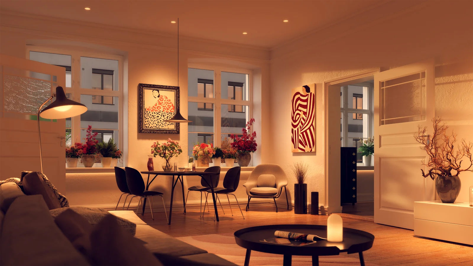 PureEdge G25F-E26-7W-TW Pure Smart Filament Lamp 120V, 7 Watt Wi-Fi Enabled Tunable White