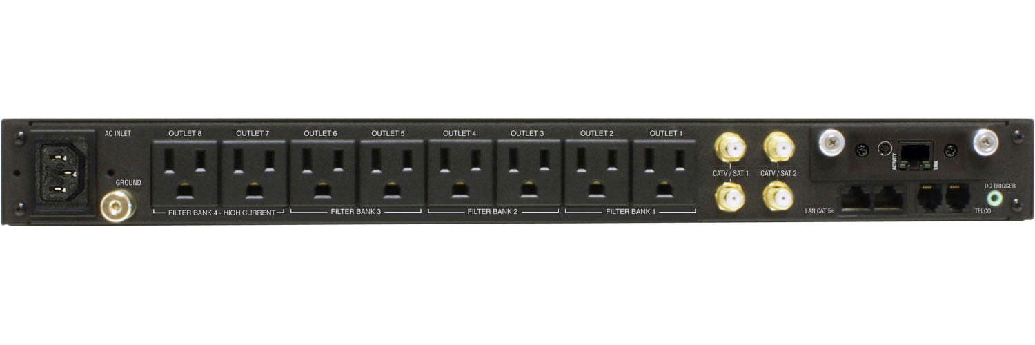 Panamax M4315-PRO BlueBOLT-Controllable Power Conditioner – 8 Outlets