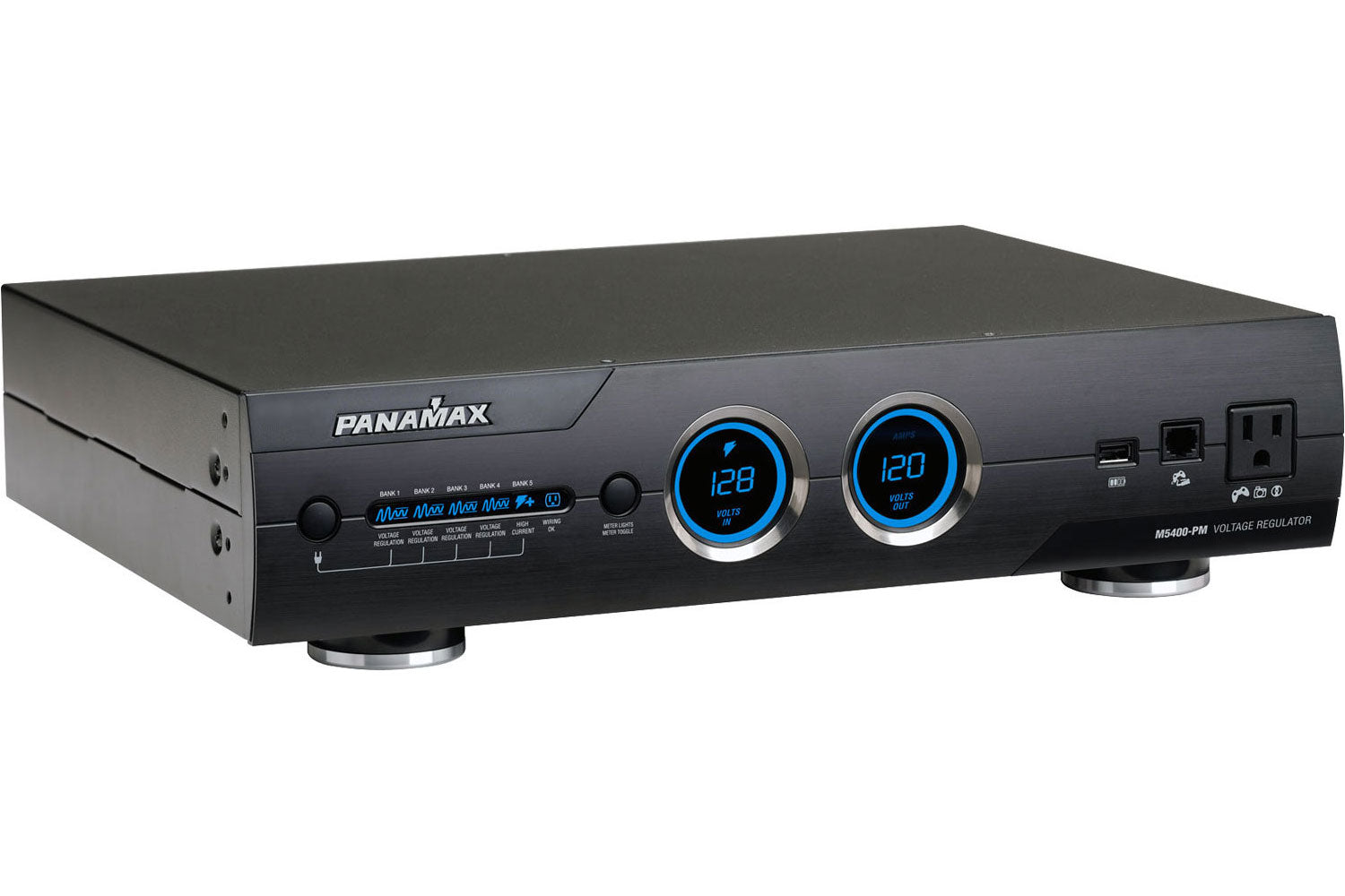 Panamax M5400-PM Max 5400 Power Management w/ Voltage Regulation, 2RU, 11 Outlets