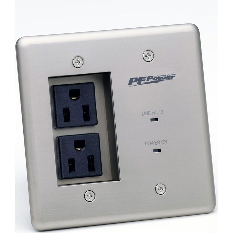 Panamax MIW-POWER-PRO-PFP Max-In-Wall Power-Pro-PFP, (2) 15A Outlets, Surge Protection, EMI/RF Filtration