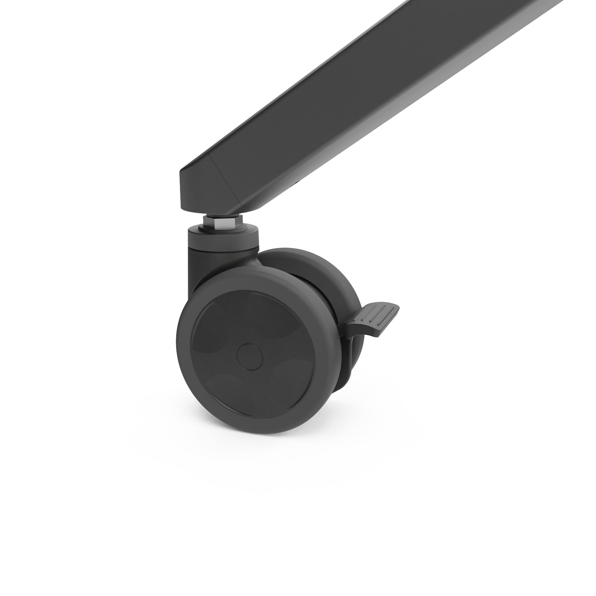 Kanto MTP90 Height Adjustable Rolling TV Stand for 55" - 90" Screens