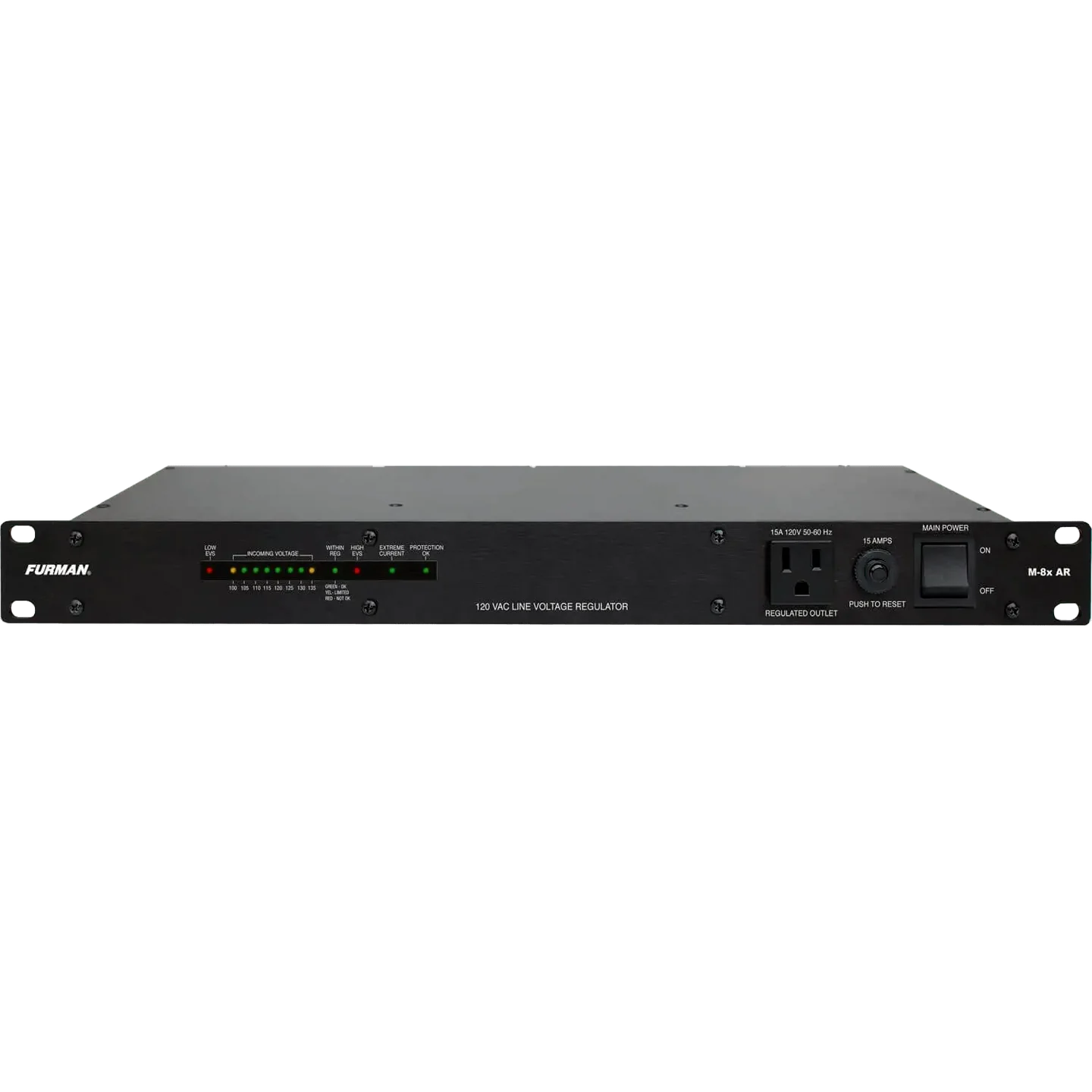 Furman Pro M-8X AR Merit Series 15 Amp Voltage Regulator