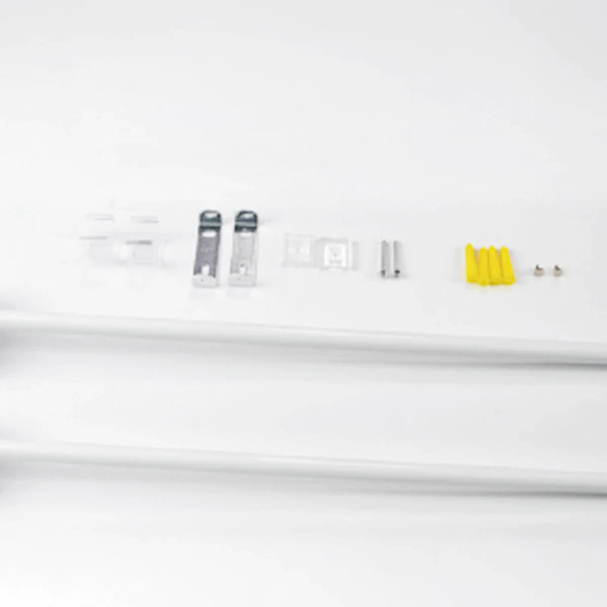 Proluxe PLX-NFPRO360-LIFTL-CLIPADJB SO: 2PAIR OF FULLY-COVERD CLIPS + 2PCS FIXED-COMPONENT + 2SET OF STRETCHABLE POLE FOR NFPRO 360 SILICONE NEONFLEX