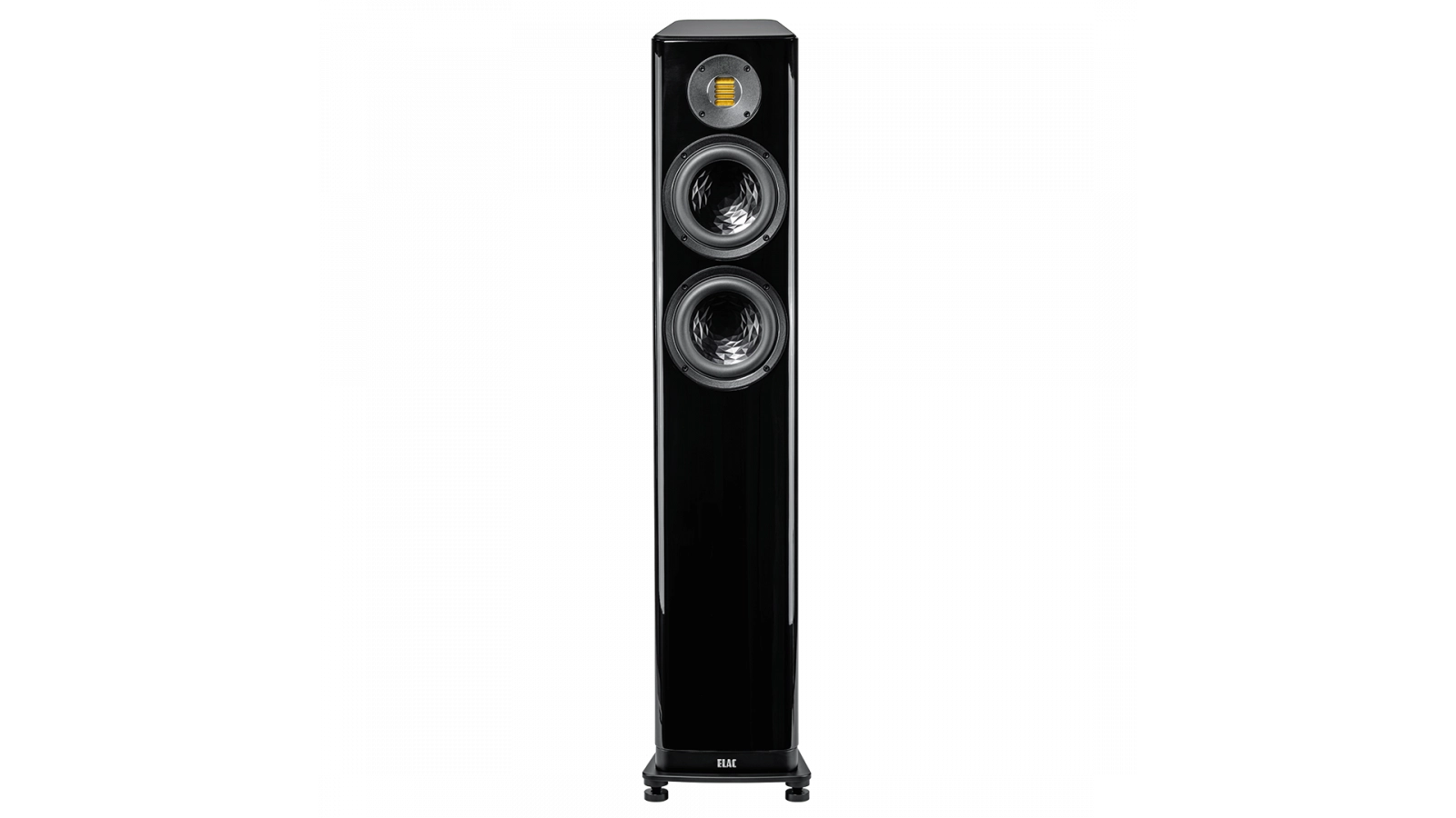Elac Vela 2.0 6" 2.5-Way Floorstanding Speaker with Jet 6 Tweeter - Gloss Black, Each