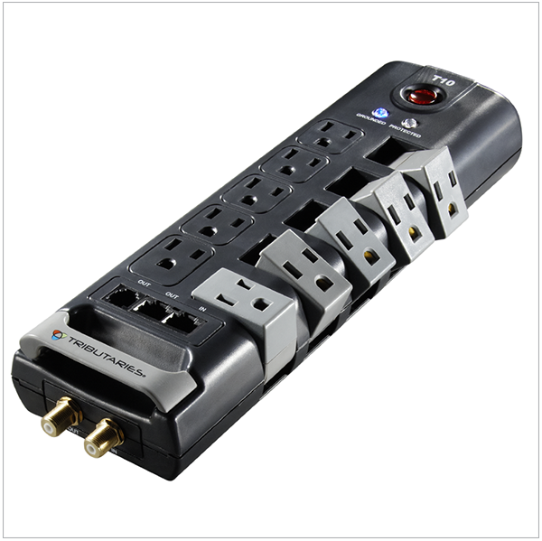 PWRS-T10 T10 10 outlet Power Strip
