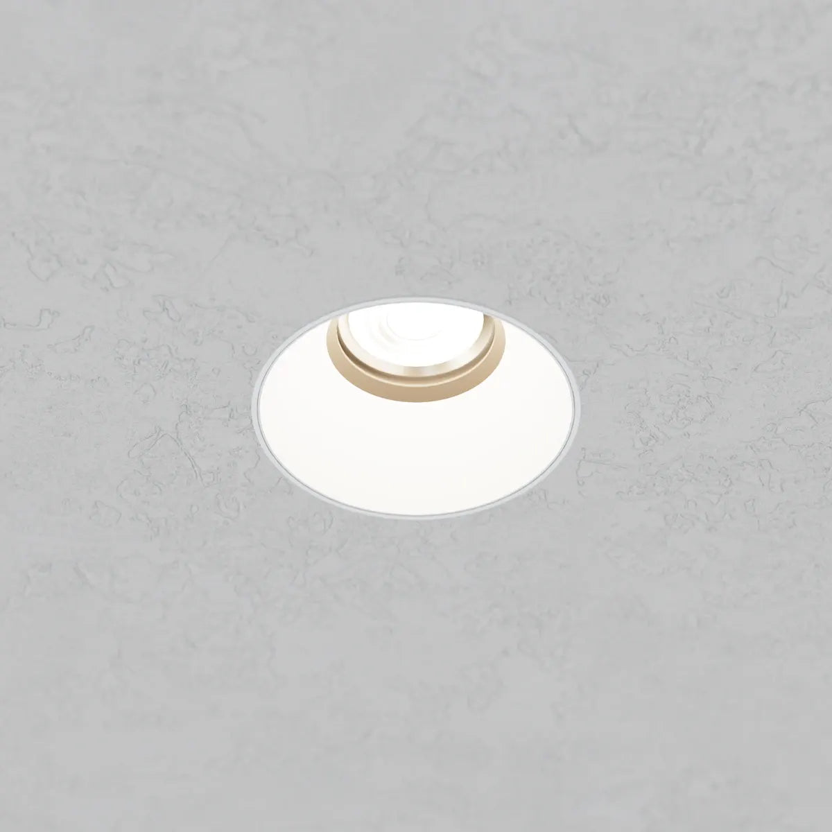 American Lighting Rhyme Downlight 3in Beam Angle Adjustable Round, White Finish