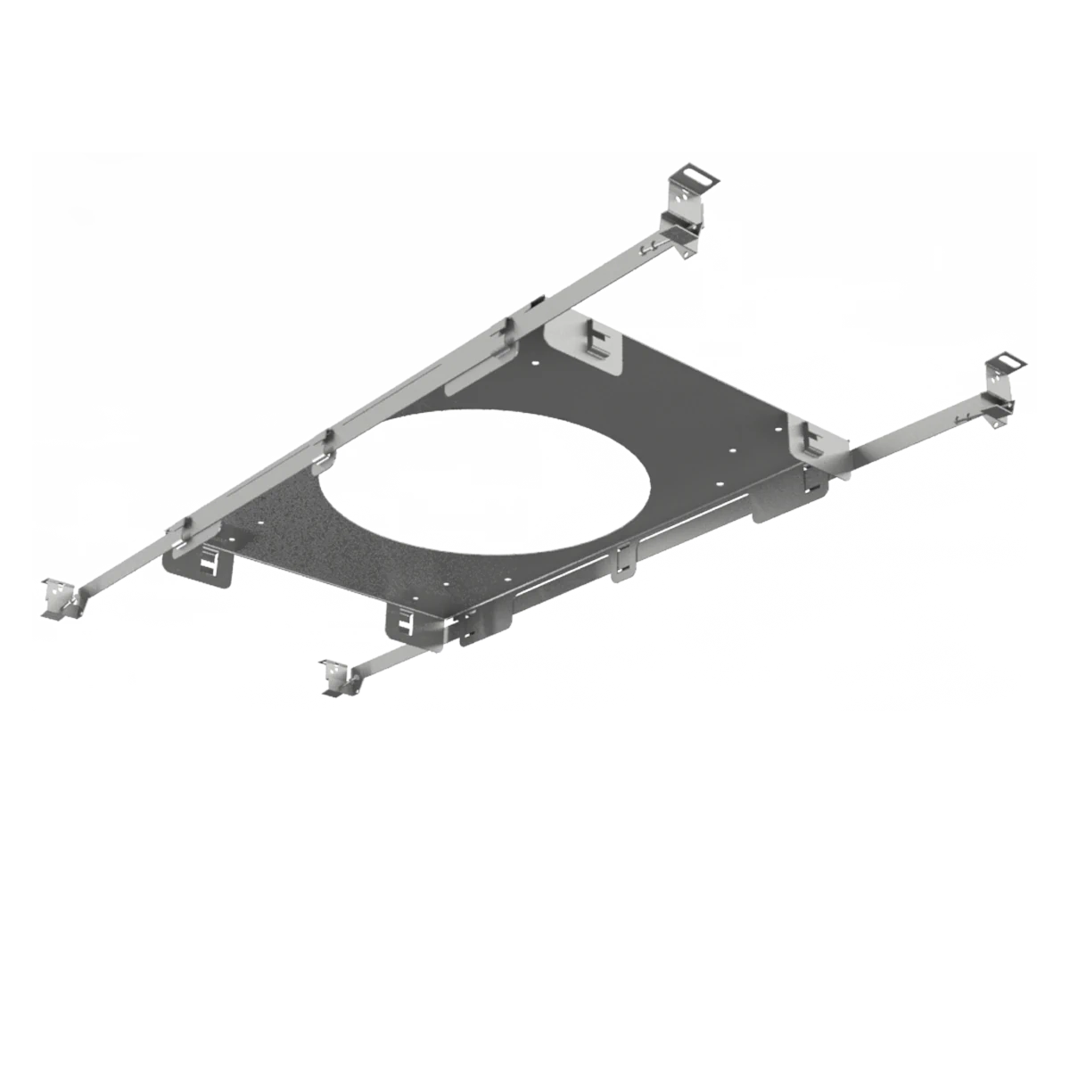 Proluxe PLX-EM-RP-8 ROUGH-IN PLATE FOR EM8,0.8MM GALVANIZED + 2PC BRACKET