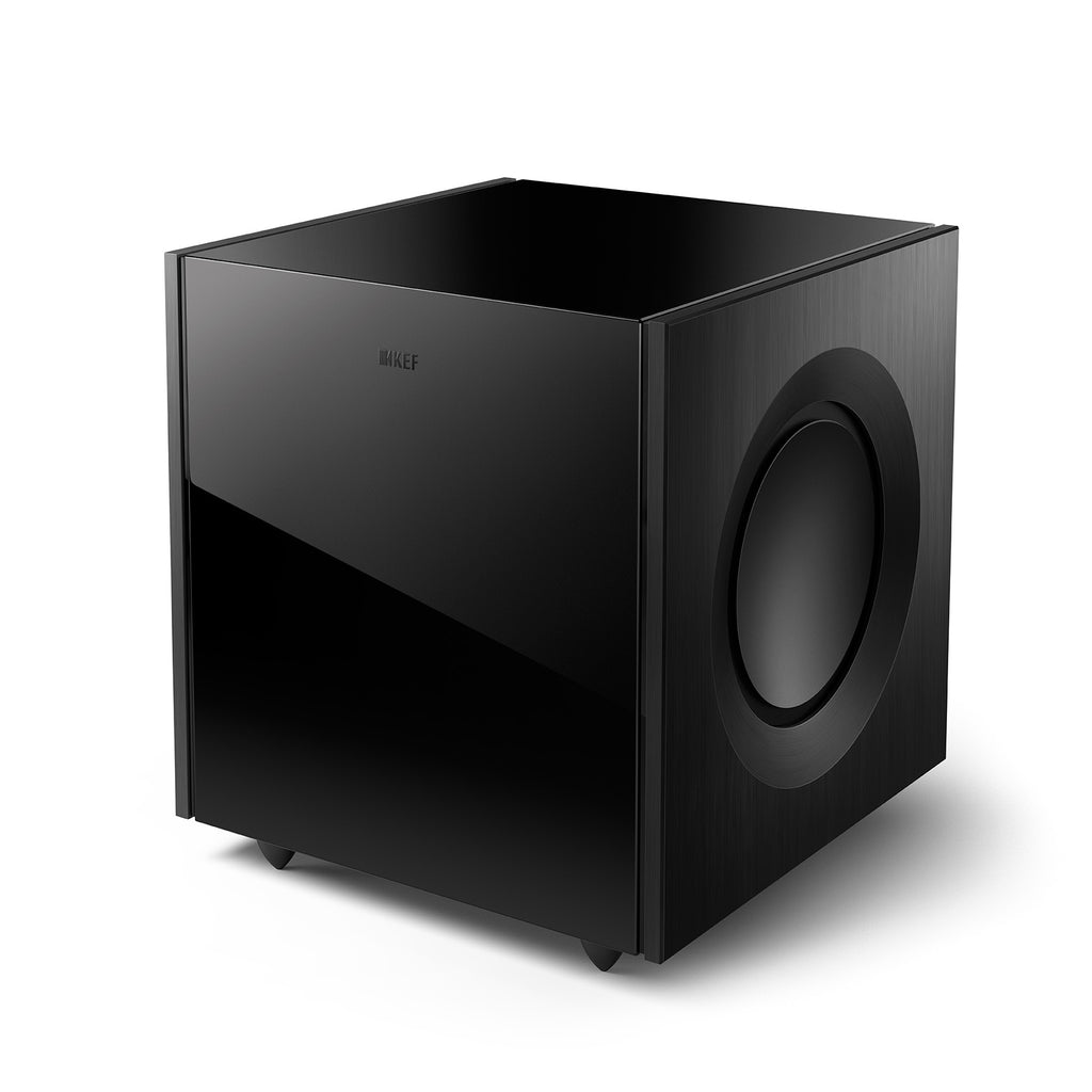 Kef Twin 9" Driver 'Force-Cancelling' Subwoofer Black REF8B, Each