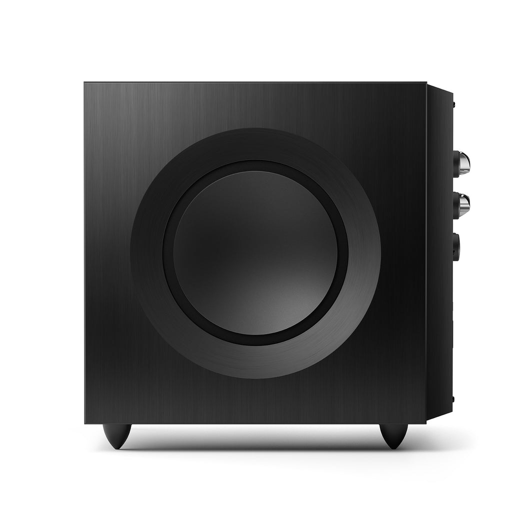 Kef Twin 9" Driver 'Force-Cancelling' Subwoofer Black REF8B, Each