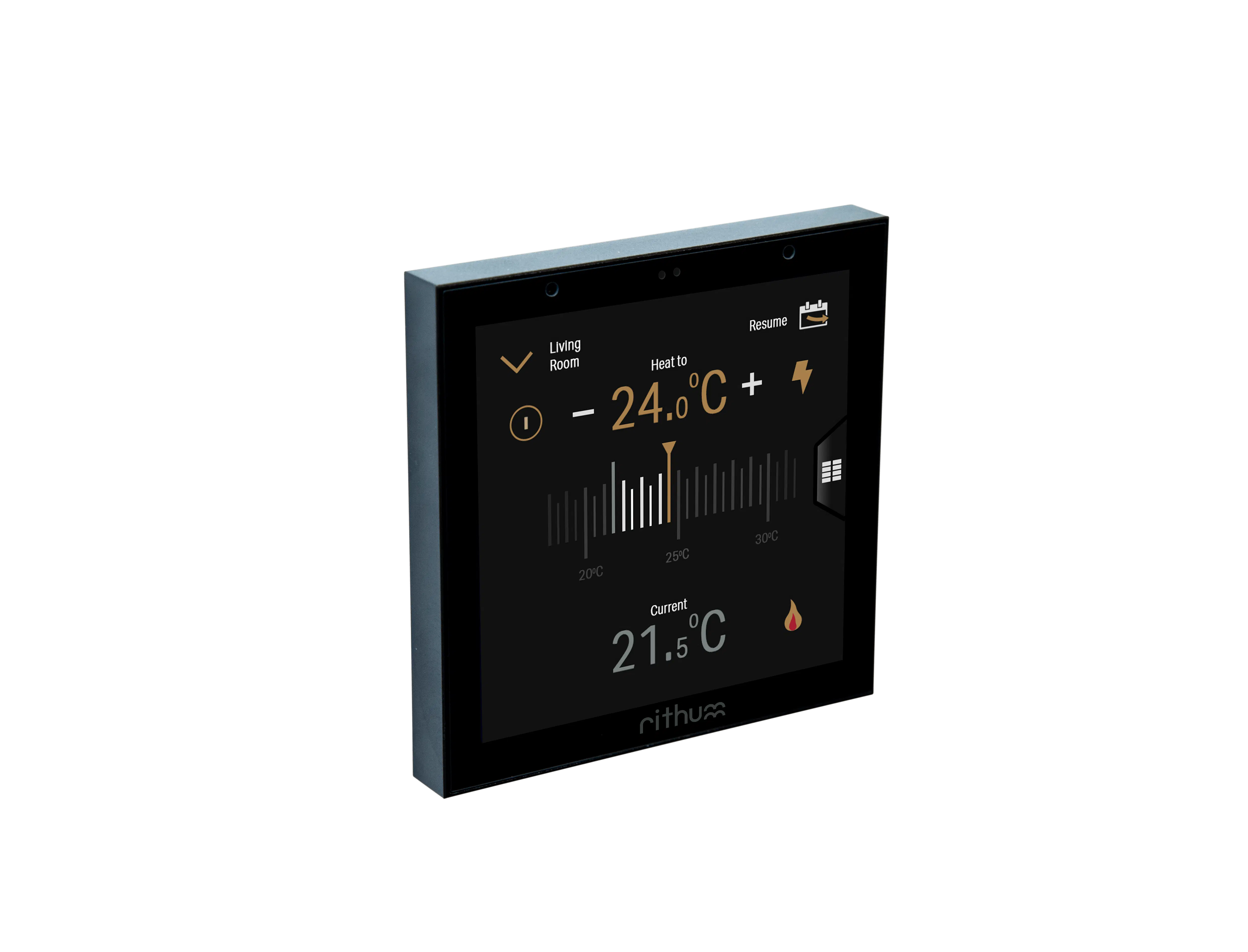 Rithum RSP-01-BL Rithum Switch Pro (adds PoE & speaker, includes Audio Intercom)