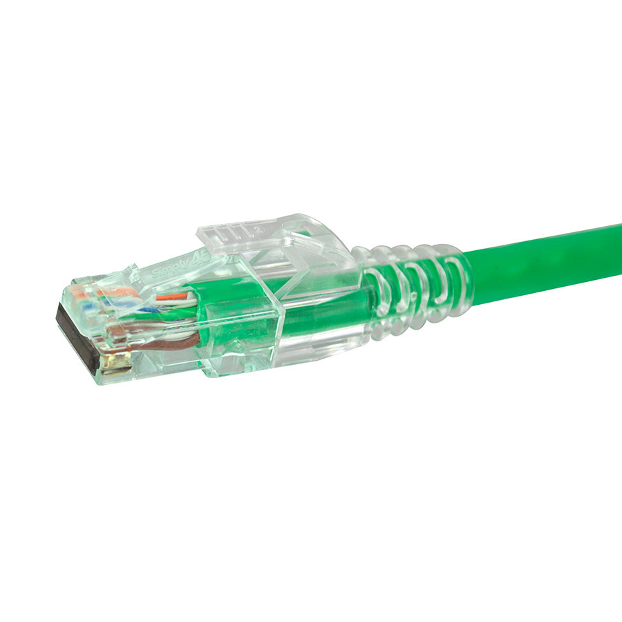 Simply45 ProSeries Cat6 Unshielded Pass-Through RJ45 Modular Plugs with Cap45® 100 pc/Jar