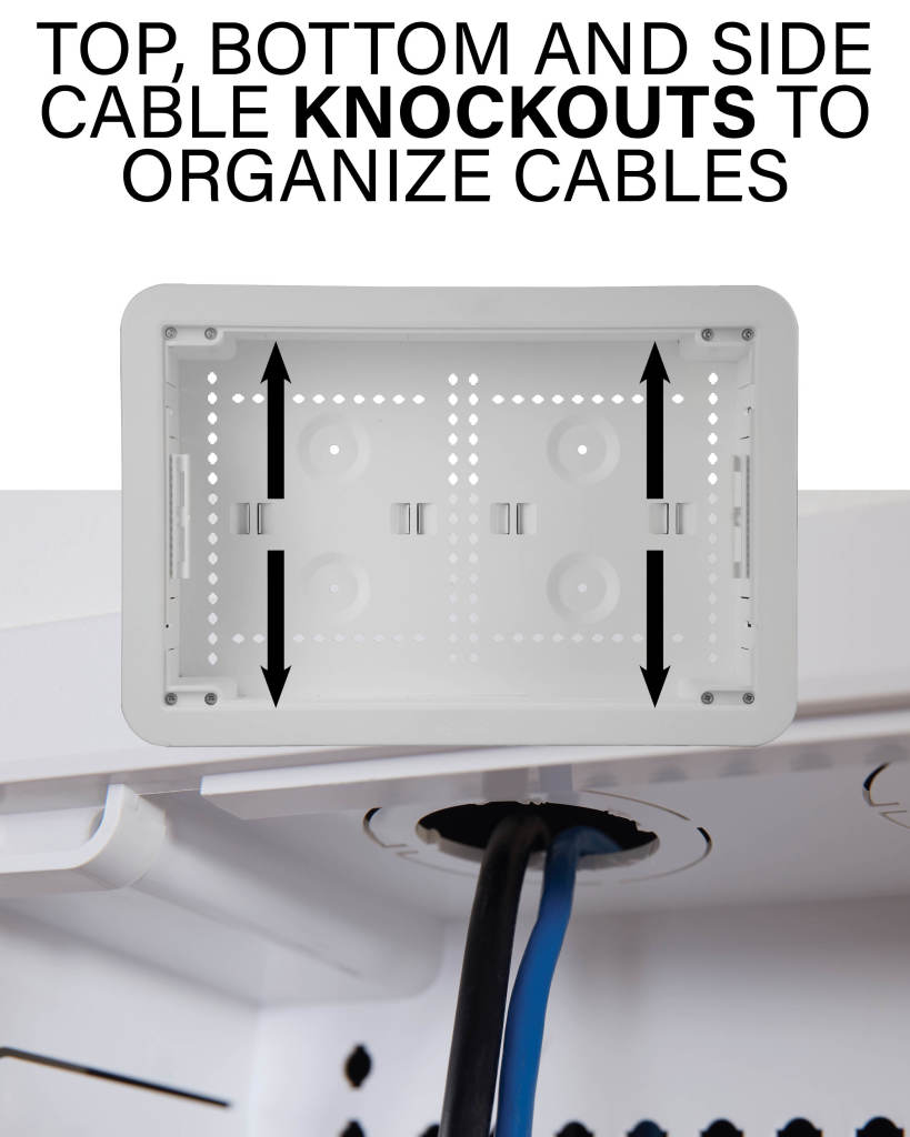 Sanus SA-IWB17-W1 17" TV Media In-Wall Box