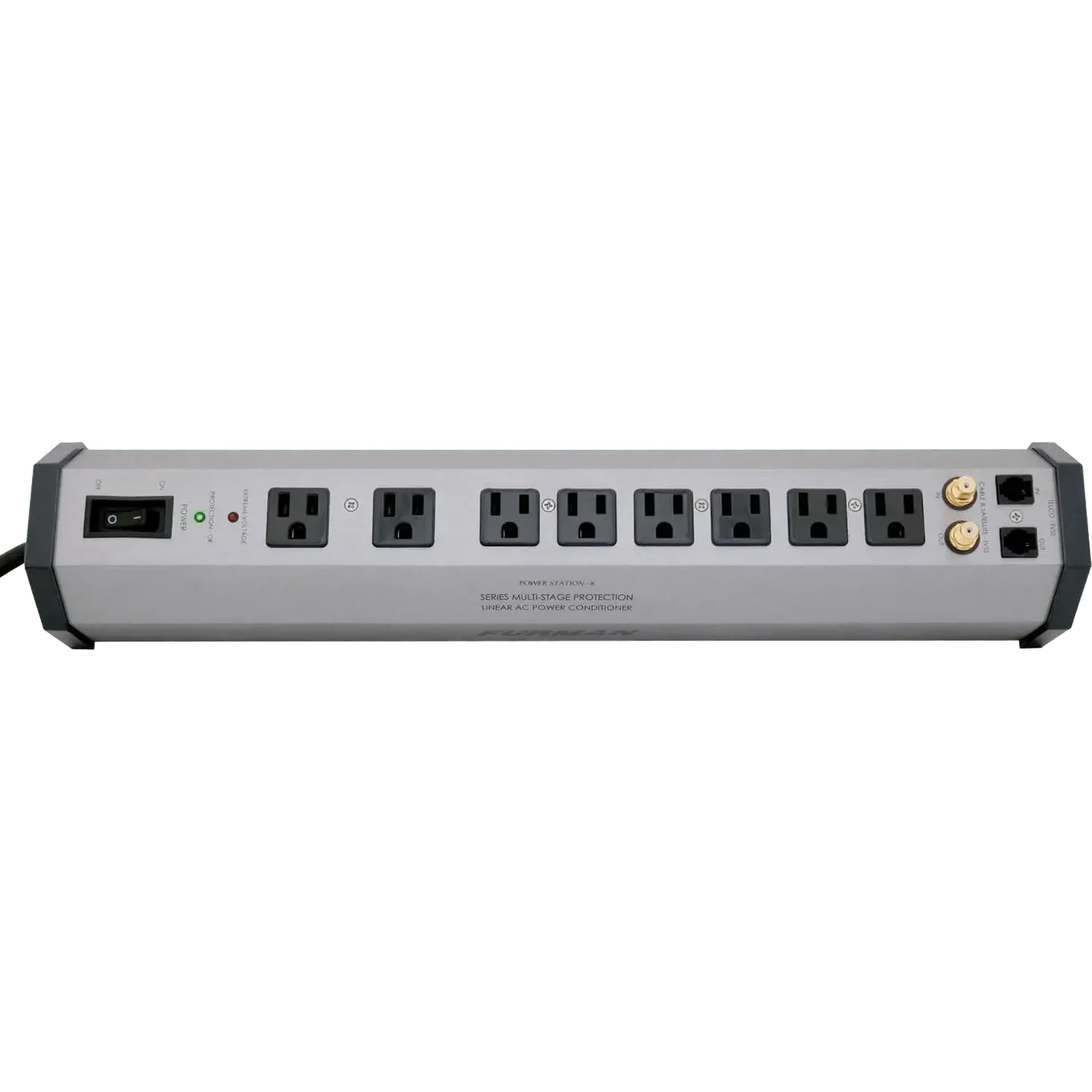 Furman PST-8 15A 8 Outlet Surge Suppressor Strip w/SMP, LiFT and EVS