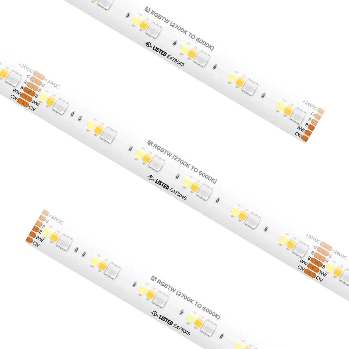 Proluxe PLX-SPTL54-RGBTW-24V-CC CC RGBTW TAPE IP54,24V,7W/FT