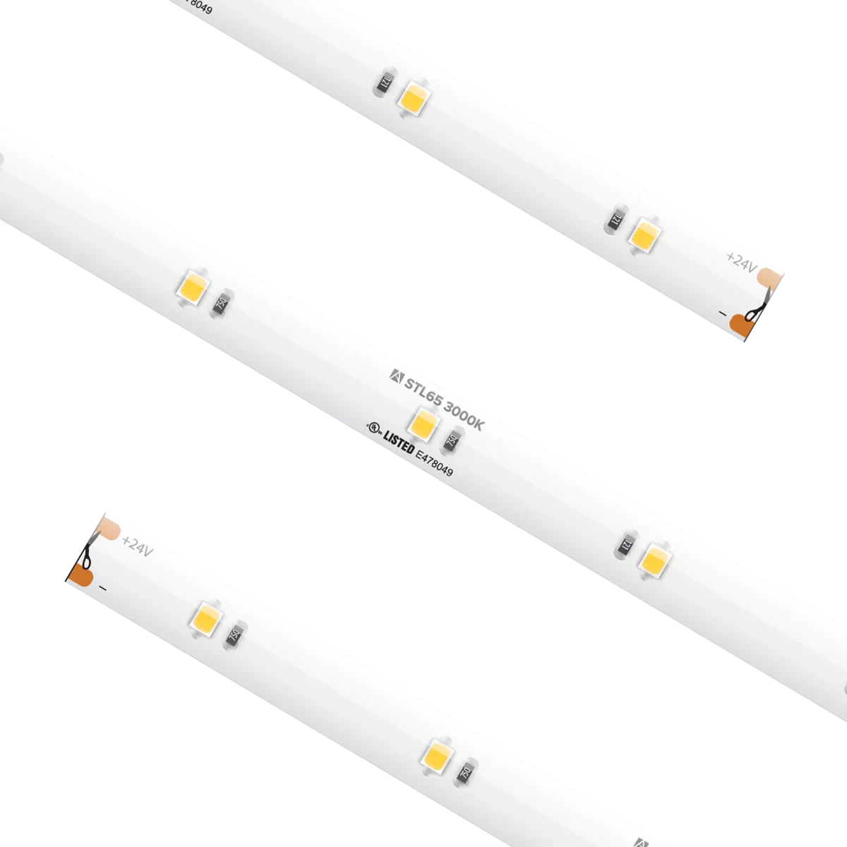 Proluxe PLX-STL65-30K-24V-16 STD GRD TRULUX IP65,24V,3000K,16.4FT RL,2.19W/FT,94+CRI, 6.56"CUT