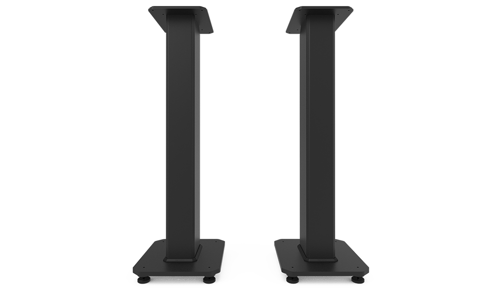 Kanto SX30 30" Fillable Speaker Stands with Isolation Feet and Fillable Channel - Black, Pair