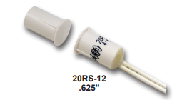 GRI 20RS-12 3/8” Miniature Recessed Switch Set, Each