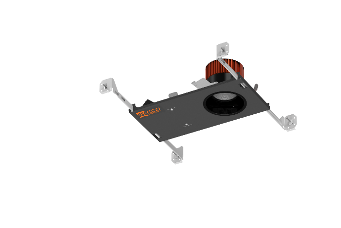 CSL 3" Eco-Downlight IC, Warm Dim New Construction Housing + LED Engine