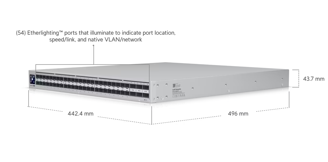 Ubiquiti ECS-Aggregation Switch Enterprise Campus Aggregation