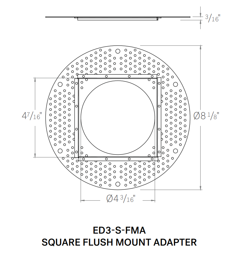 CSL 3" Eco-Downlight Trim Accessories