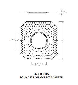 CSL 1" Eco-Downlight Trim Accessories