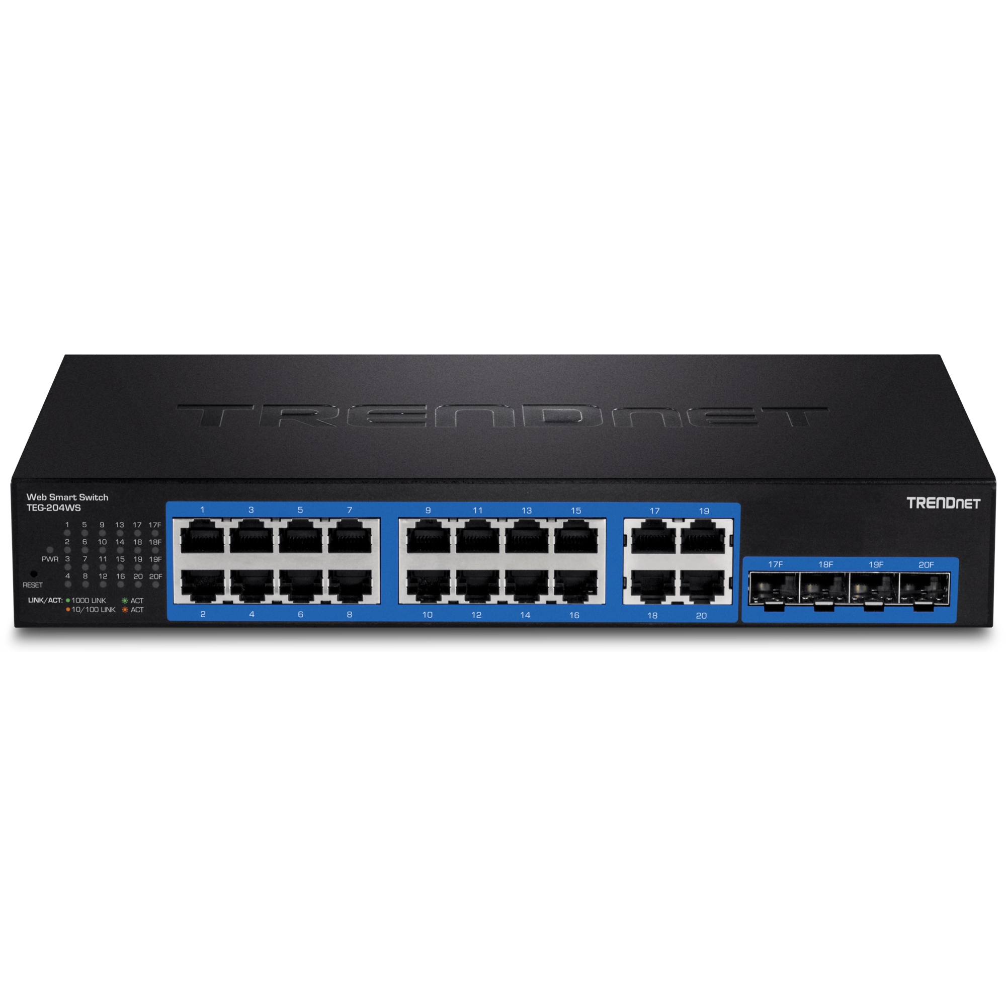 TRENDnet TEG-204WS 20-Port Gigabit Web Smart Switch