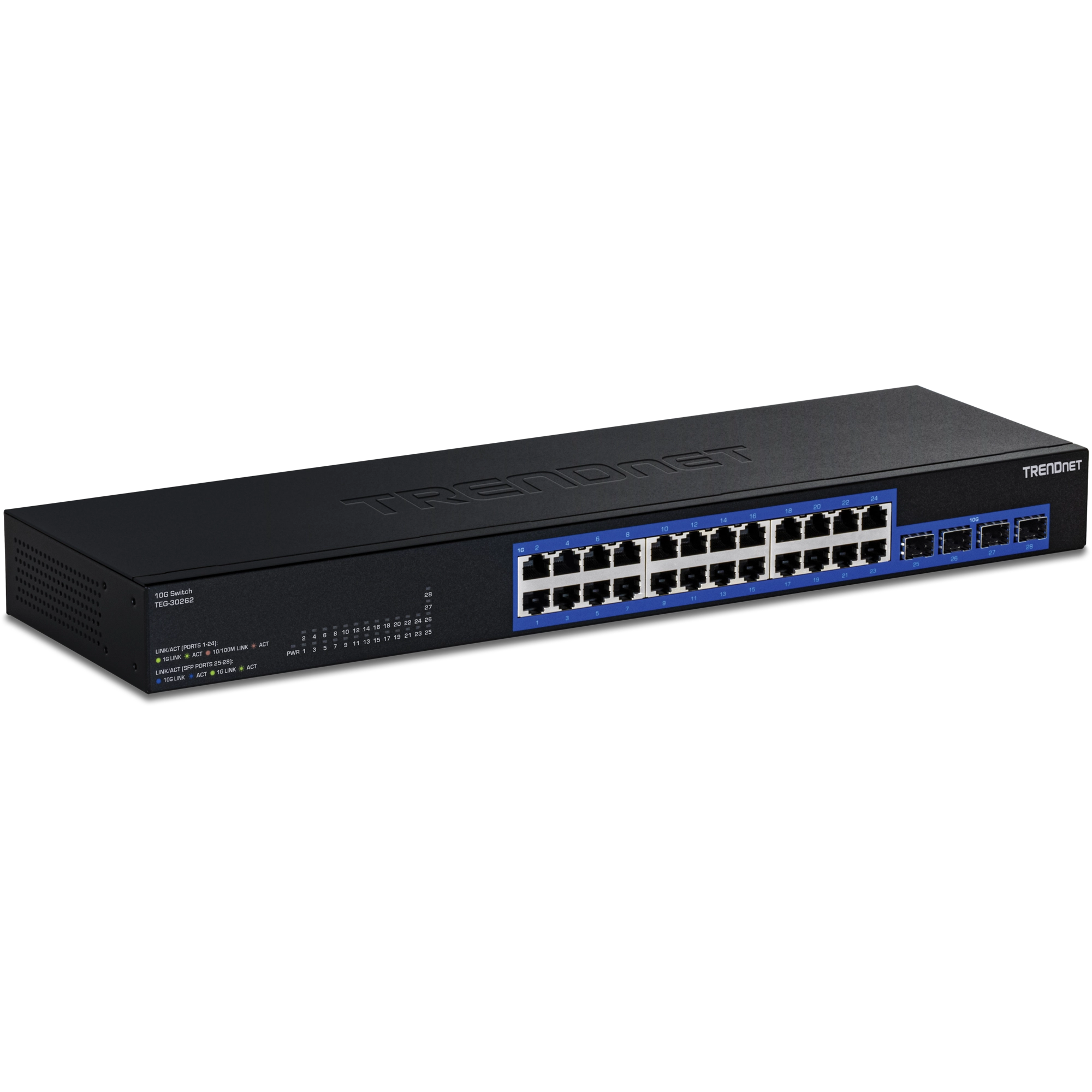 TRENDnet TEG-30262 28-Port Gigabit Switch with 4 x 10G SFP+Ports