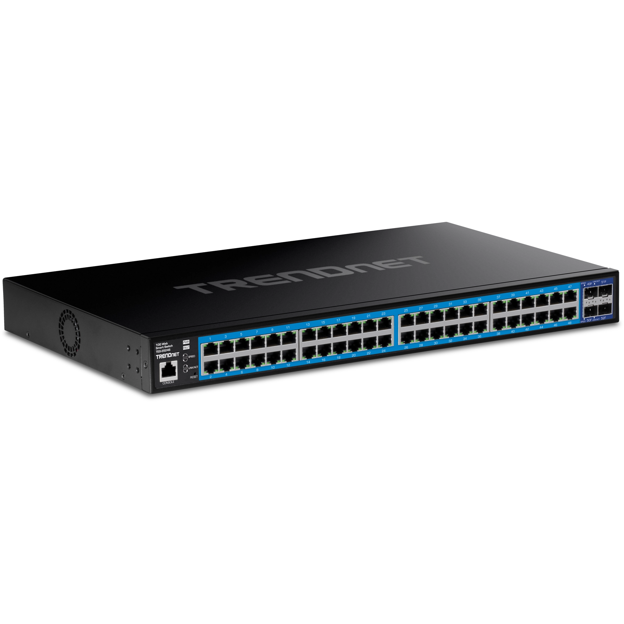 TRENDnet TEG-3524S 52-Port Gigabit Web Smart Switch with 10G SFP+ ports