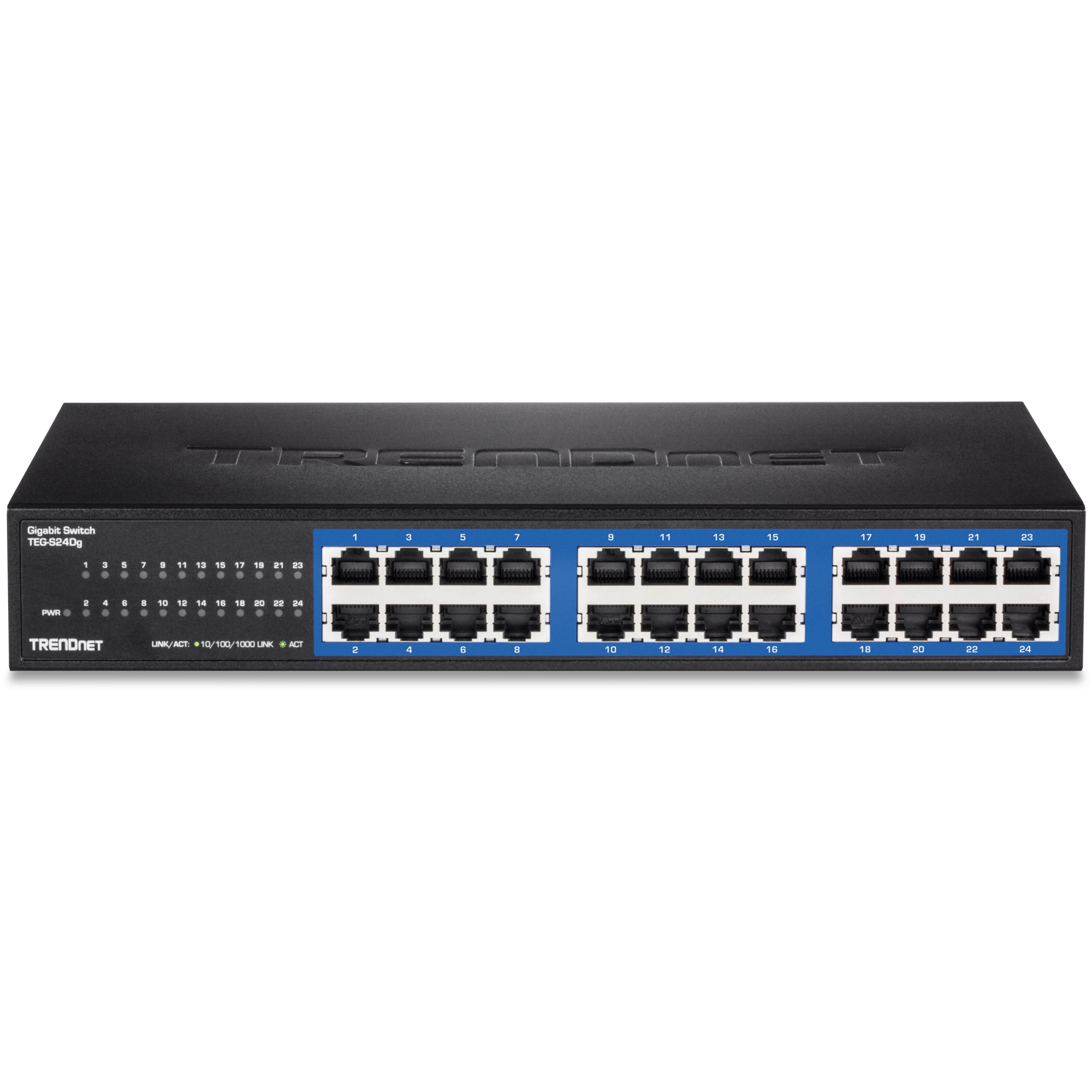 TRENDnet TEG-S24Dg 24-Port Gigabit GREENnet Desktop Switch