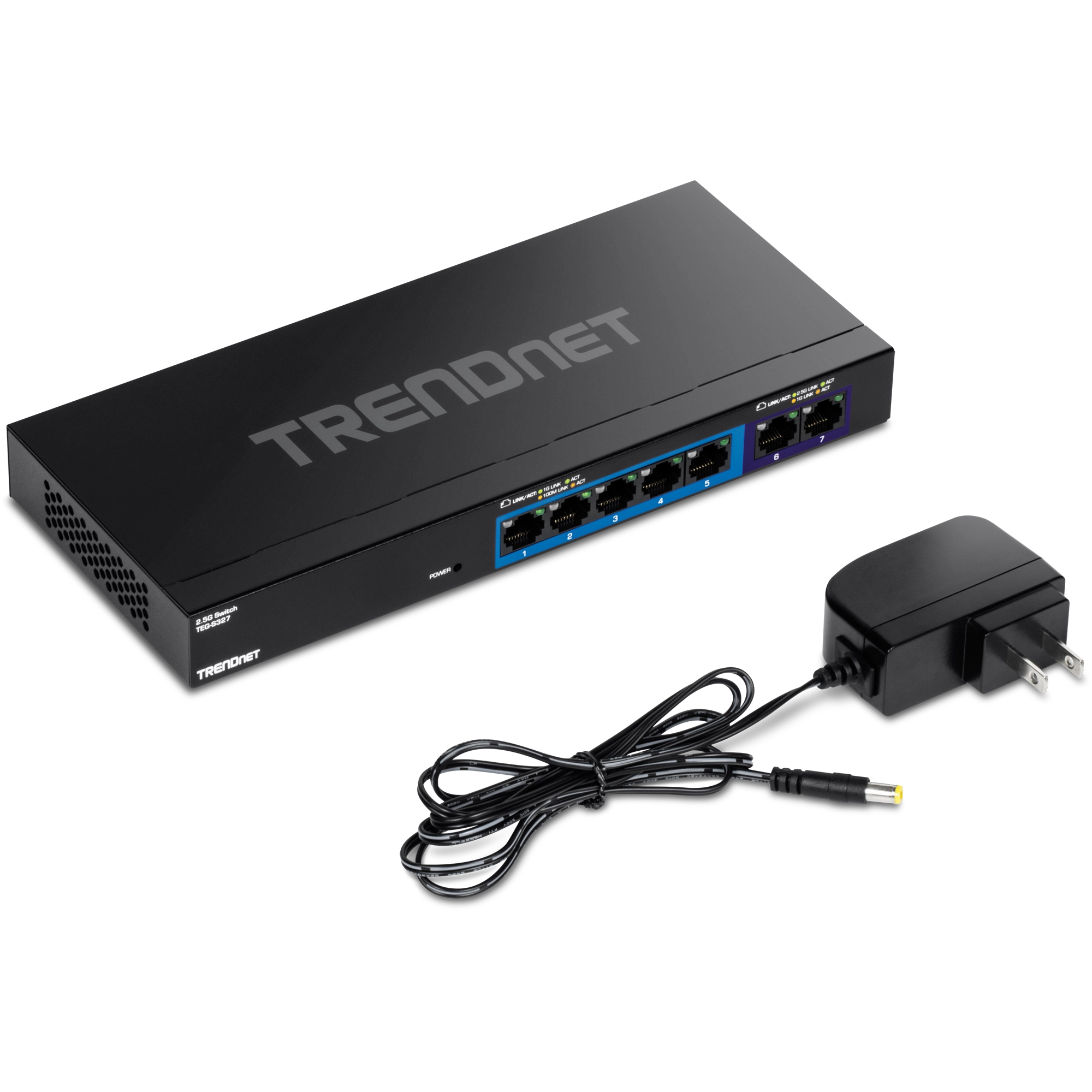 TRENDnet TEG-S327 7-Port Multi-Gig Switch