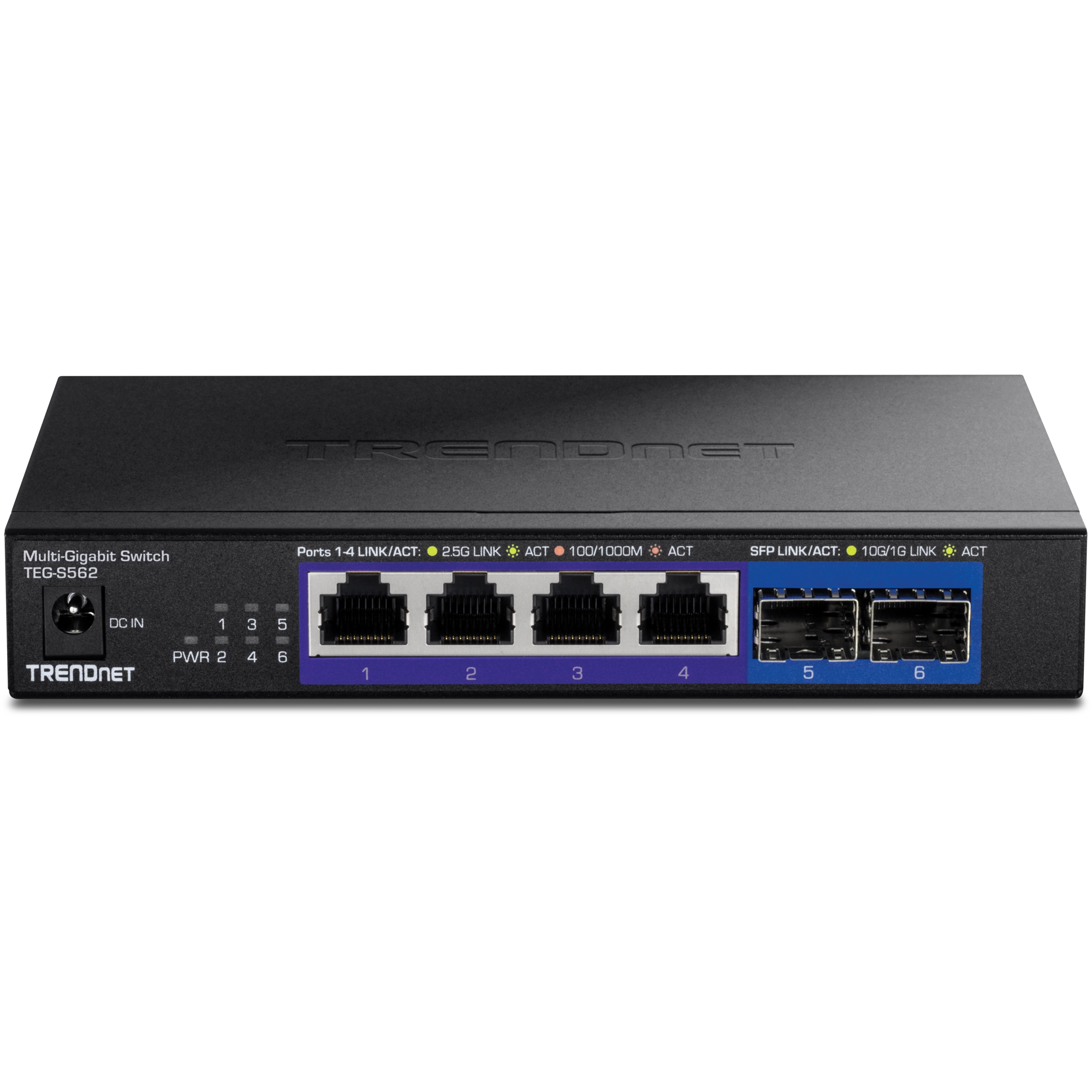 TRENDnet TEG-S562 6-Port Unmanaged Multi-Gig Switch