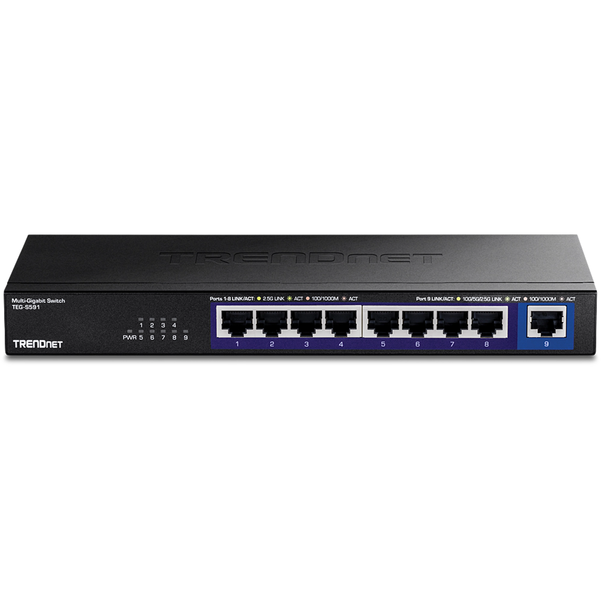 TRENDnet TEG-S591 9-Port Multi-Gig Switch