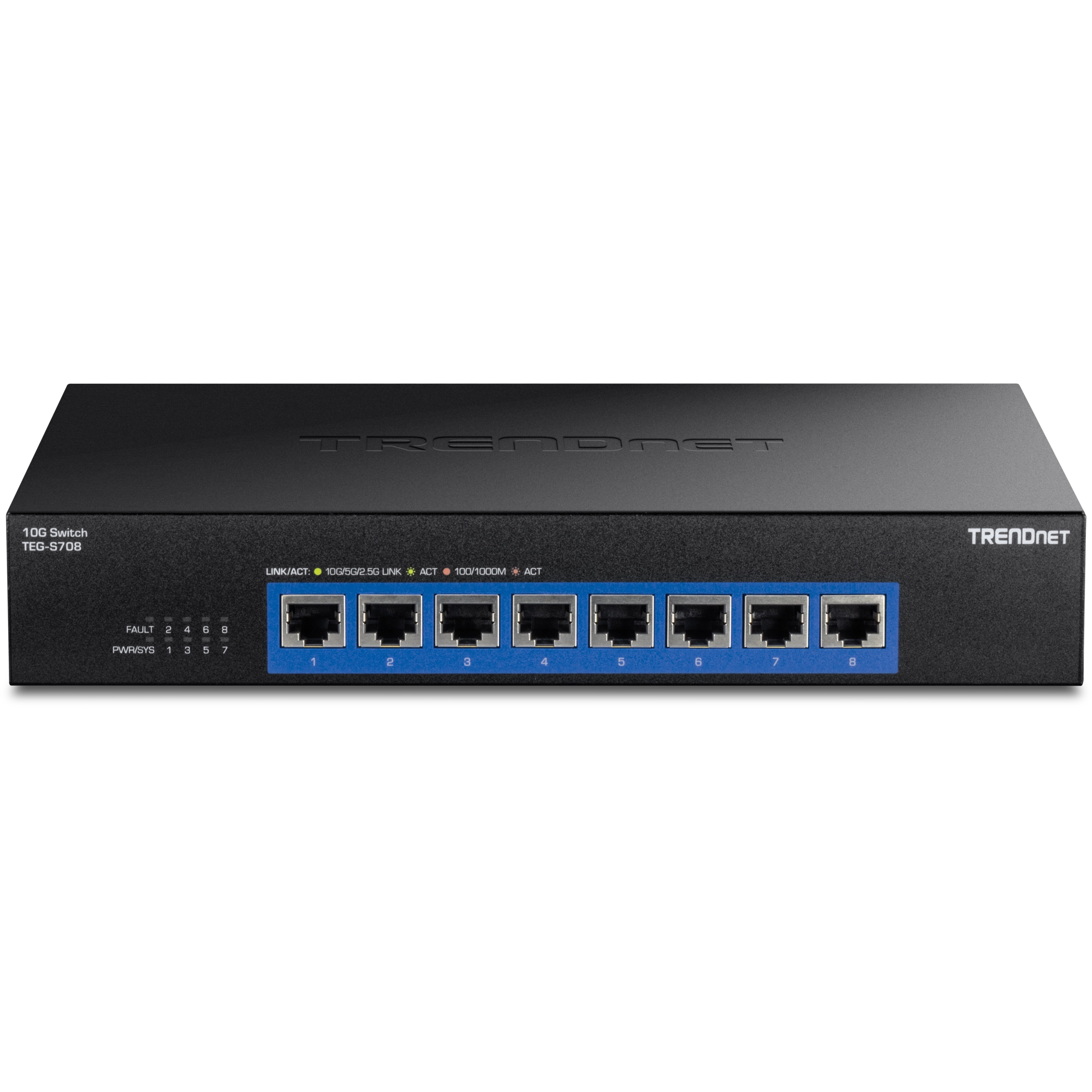 TRENDnet TEG-S708 8-Port 10G Unmanaged Switch