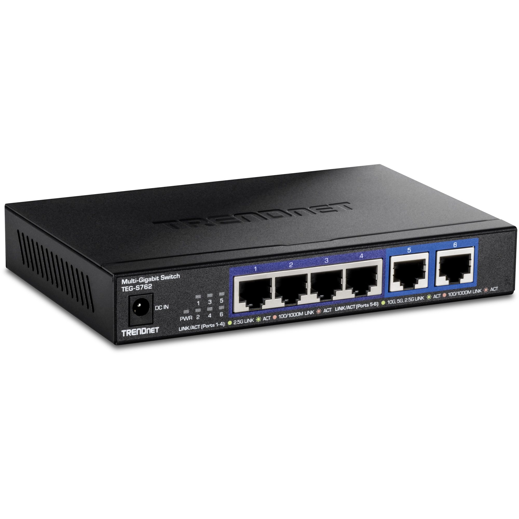 TRENDnet TEG-S762 6-Port Multi-Gig Switch