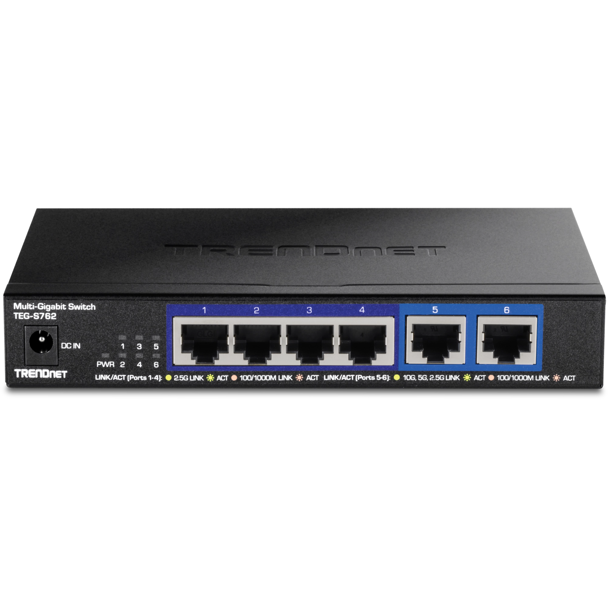 TRENDnet TEG-S762 6-Port Multi-Gig Switch