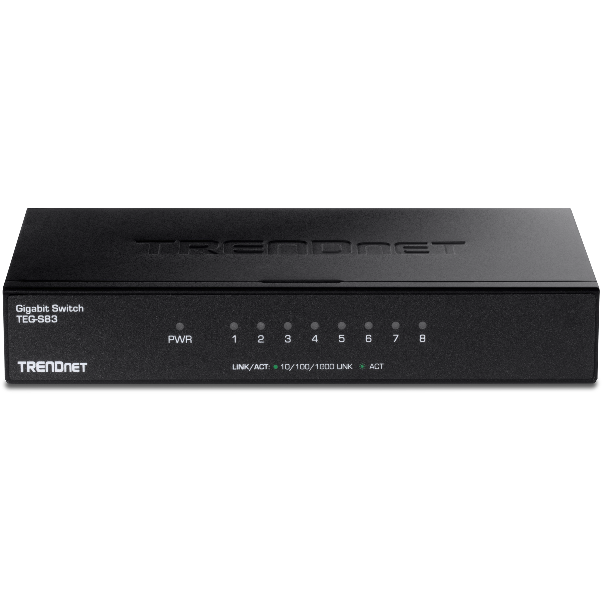 TRENDnet TEG-S83 8-Port Gigabit Desktop Switch