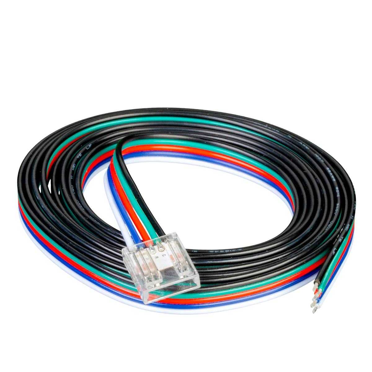 Proluxe PLX-TL-HVYDTYACCSRY-RGBWCOB-PWR 6FT POWER CONNECTOR FOR 5PIN 12MM COB TAPE LIGHT