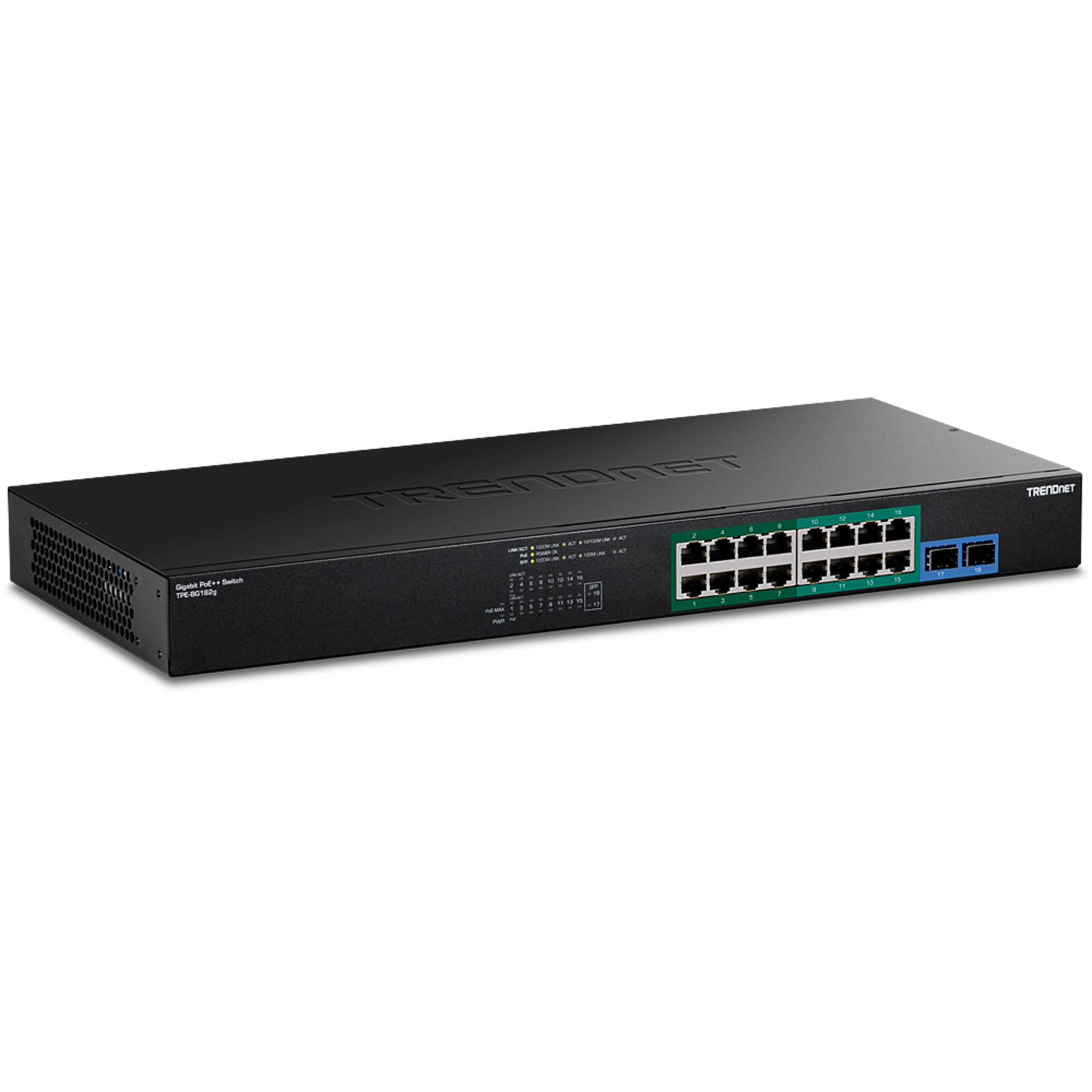 TRENDnet TPE-BG182G 18-Port Gigabit 4PPoE Switch